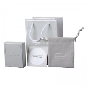 Custom gray Jewellery Pouch