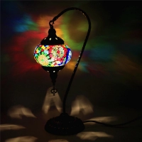 Istanbul Handicraft mosaic Art table Turkish lamps 
