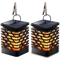 Waterproof Solar Lights Solar Lanterns Dancing Flame Outdoor Hanging Lanterns Lights led garden lights