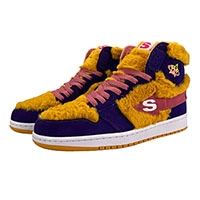 Air Fur Suede Sneakers